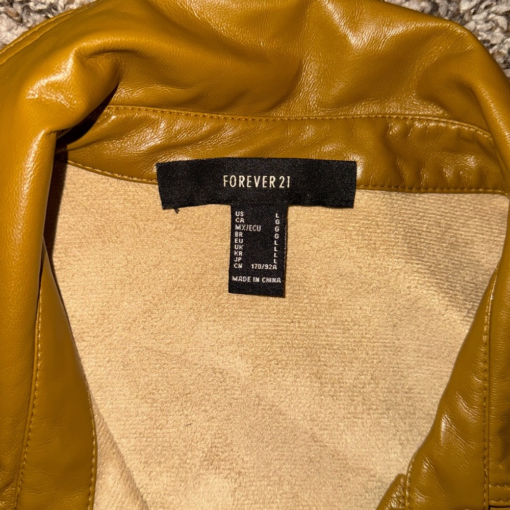 Forever 21 Leather Jacket